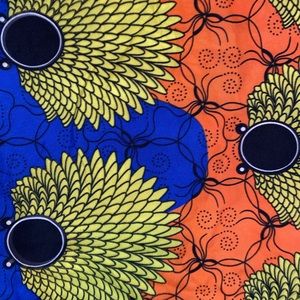African print scarf